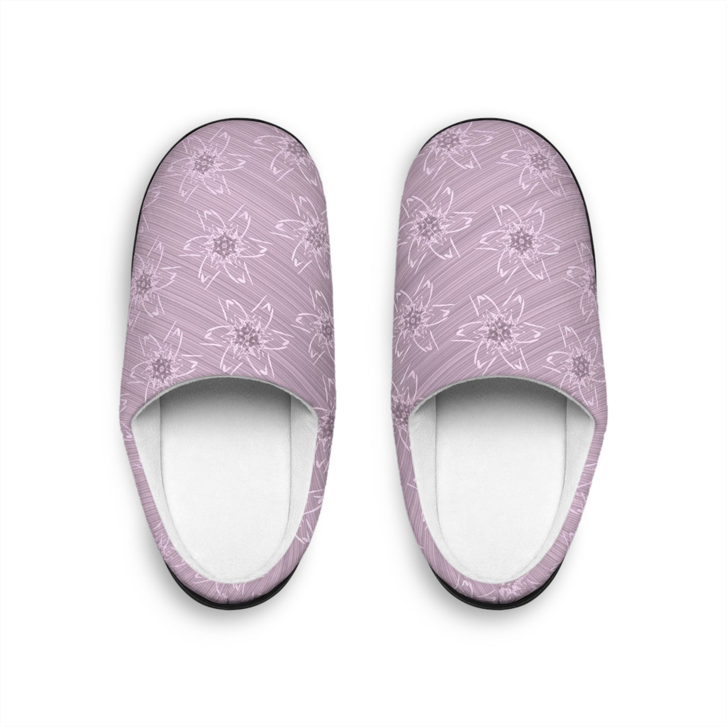 Women's Indoor Slippers Light Pink Floral