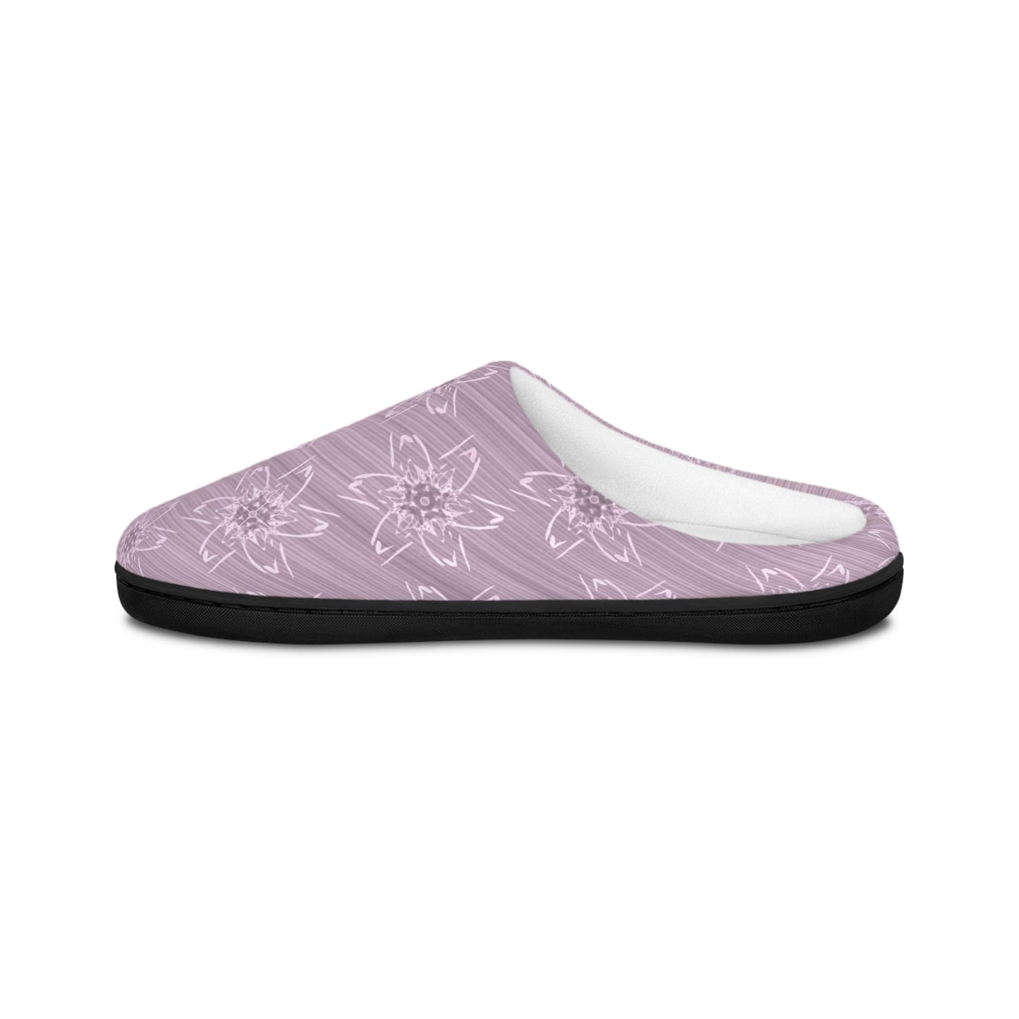 Women's Indoor Slippers Light Pink Floral