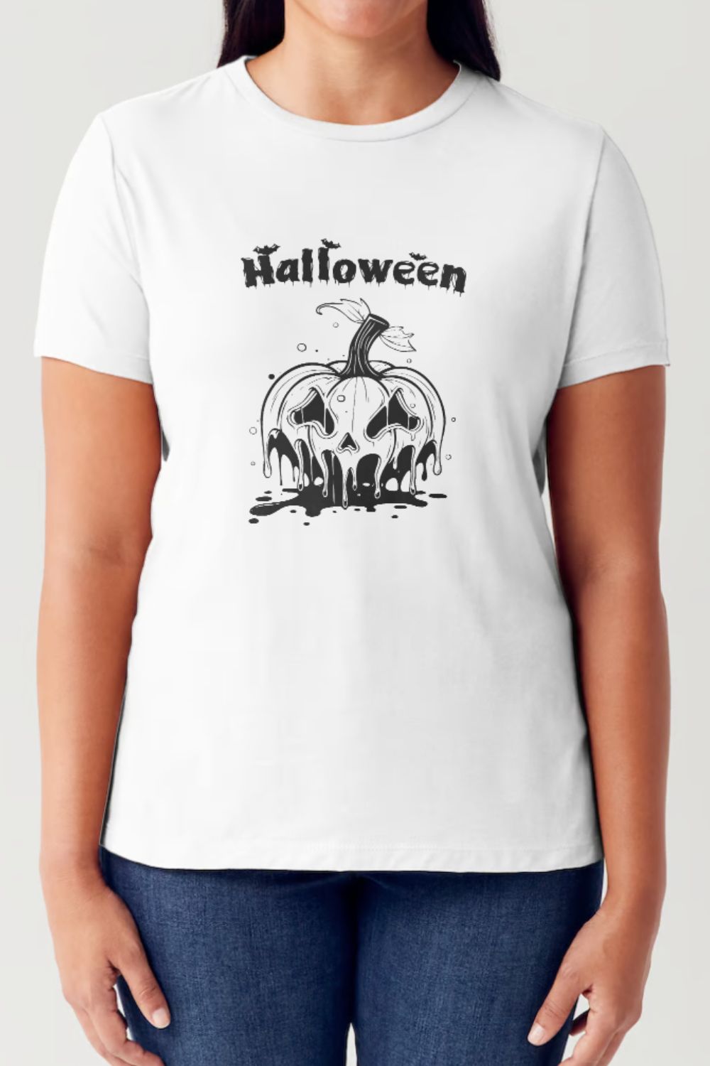 Simply Love Full Size HALLOWEEN Short Sleeve Tubular T-Shirt