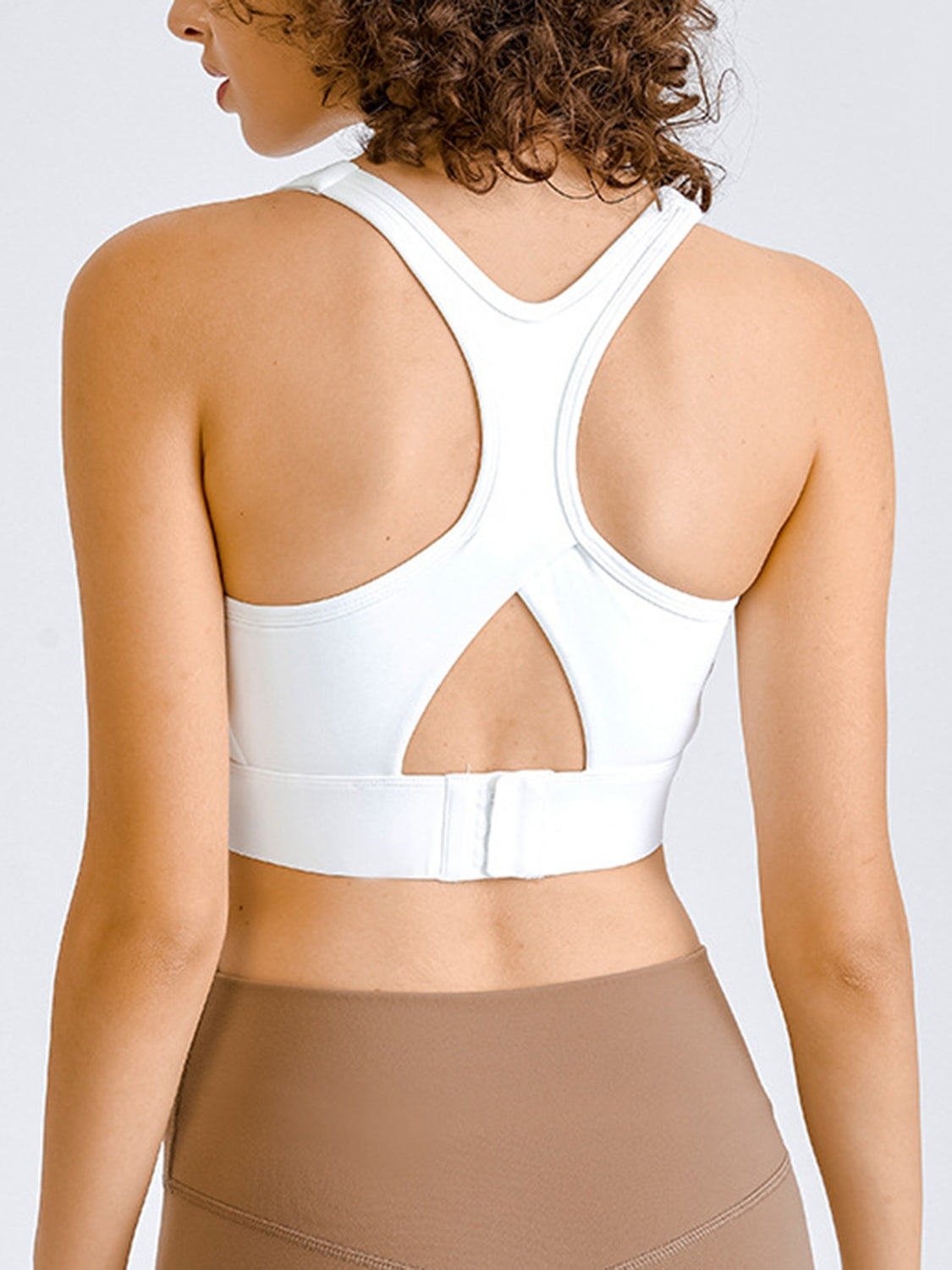 Double Take Square Neck Racerback Cropped Tank