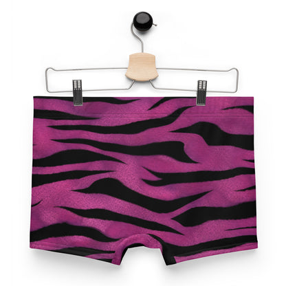 Boxer Briefs Purple Animal Print