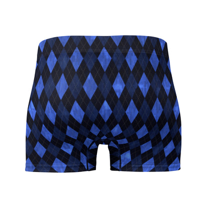 Boxer Briefs Blue Argyle