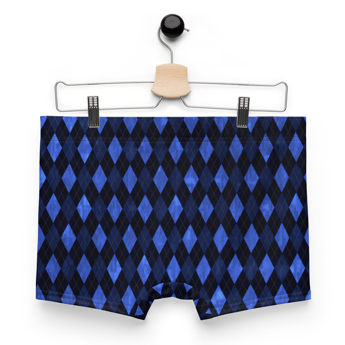 Boxer Briefs Blue Argyle