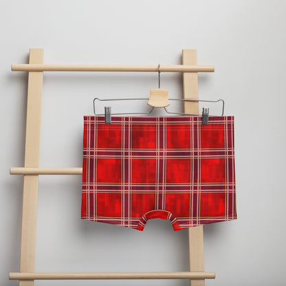 Boxer Briefs Red Plaid