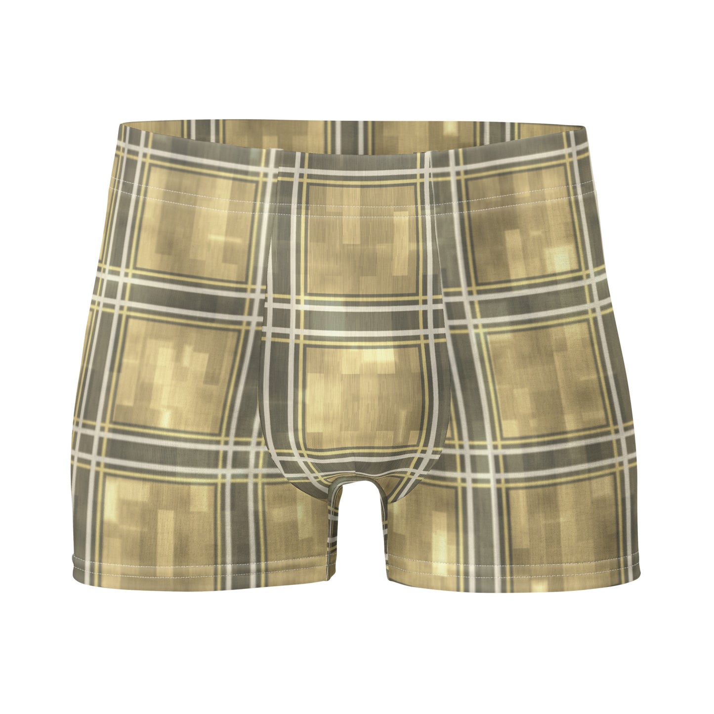 Boxer Briefs Moonlit Yellow Plaid