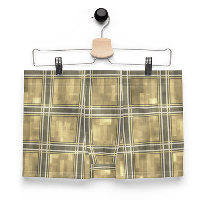 Boxer Briefs Moonlit Yellow Plaid