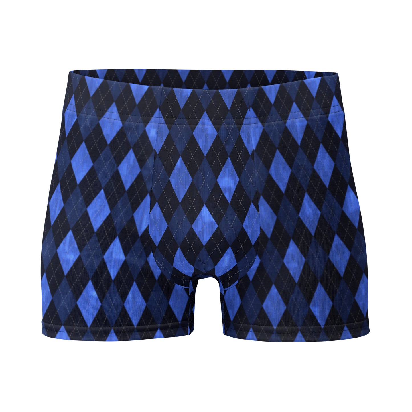 Boxer Briefs Blue Argyle