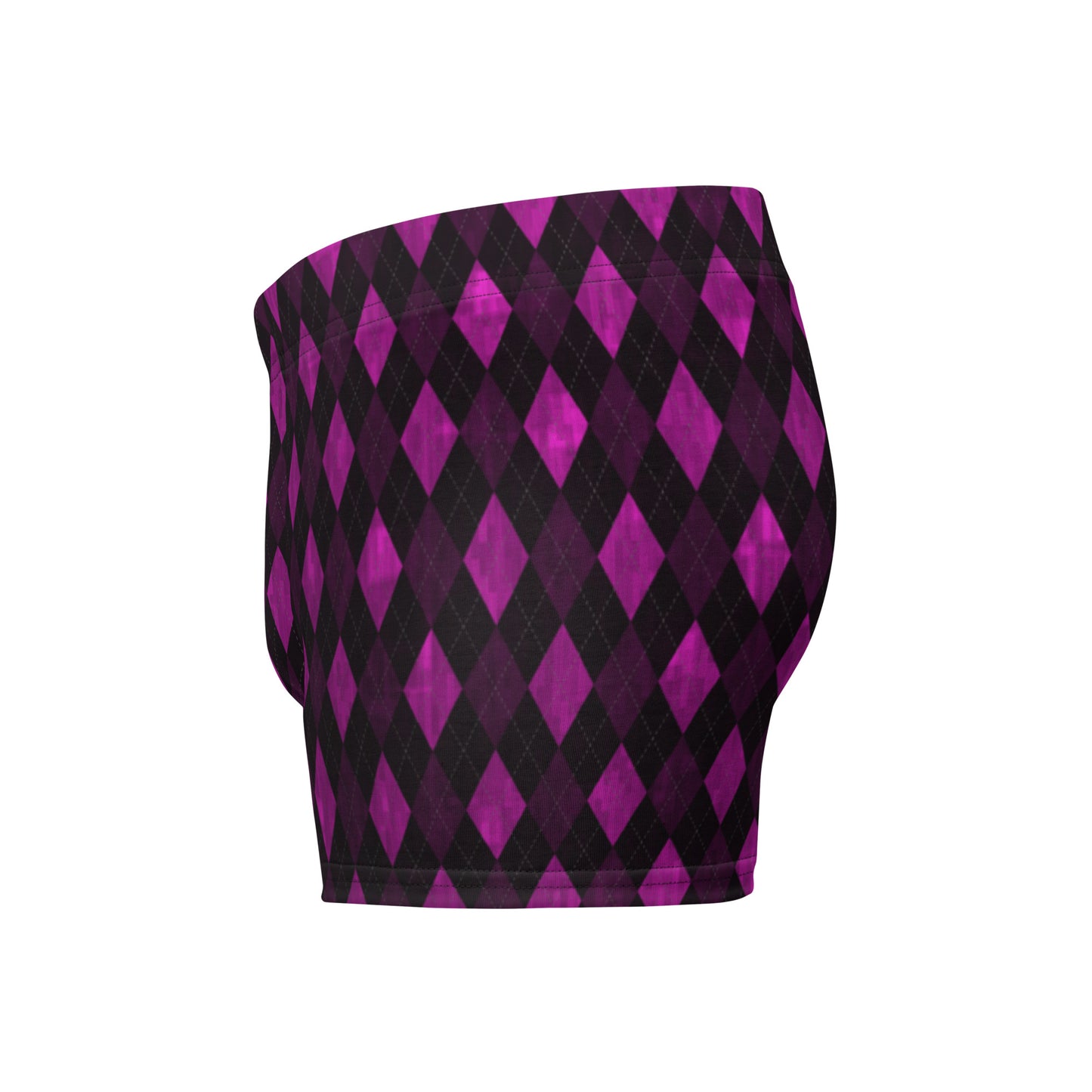 Boxer Briefs Purple Argyle