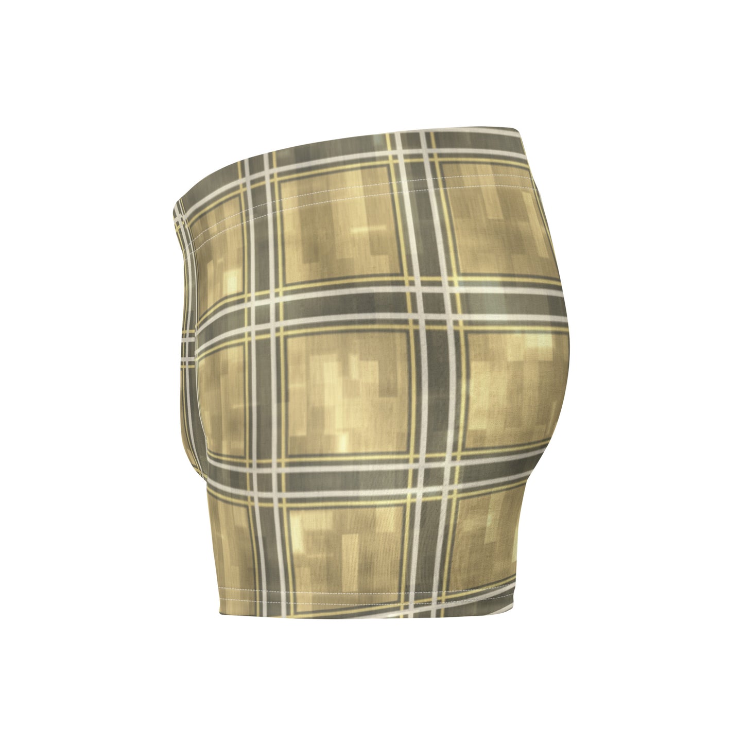 Boxer Briefs Moonlit Yellow Plaid