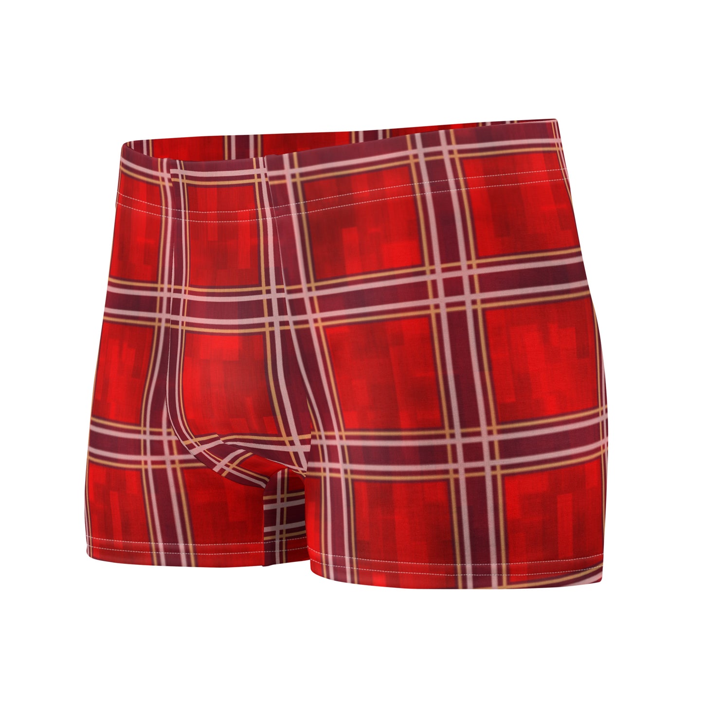 Boxer Briefs Red Plaid