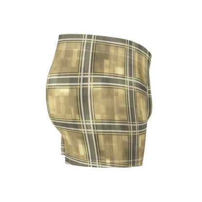 Boxer Briefs Moonlit Yellow Plaid