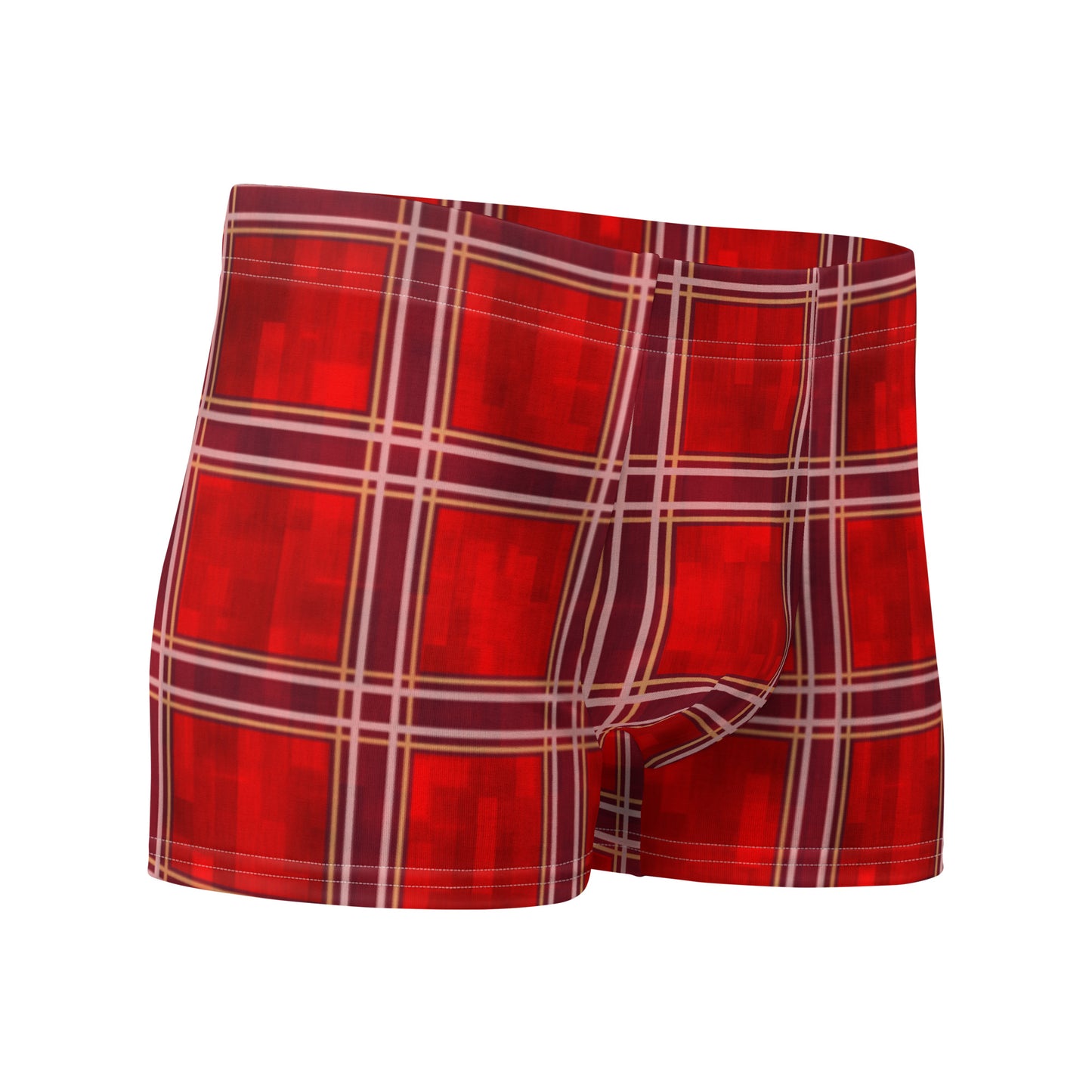 Boxer Briefs Red Plaid