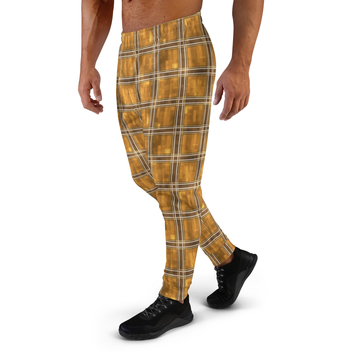 Men's Joggers Chardonnay Plaid