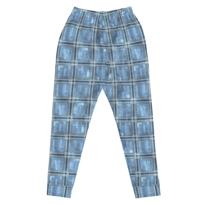 Women's Joggers Windward Blue Plaid