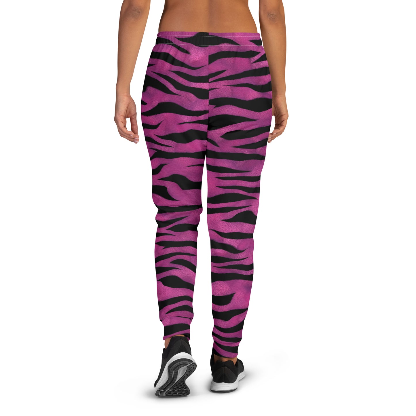 Women's Joggers Purple Animal Print