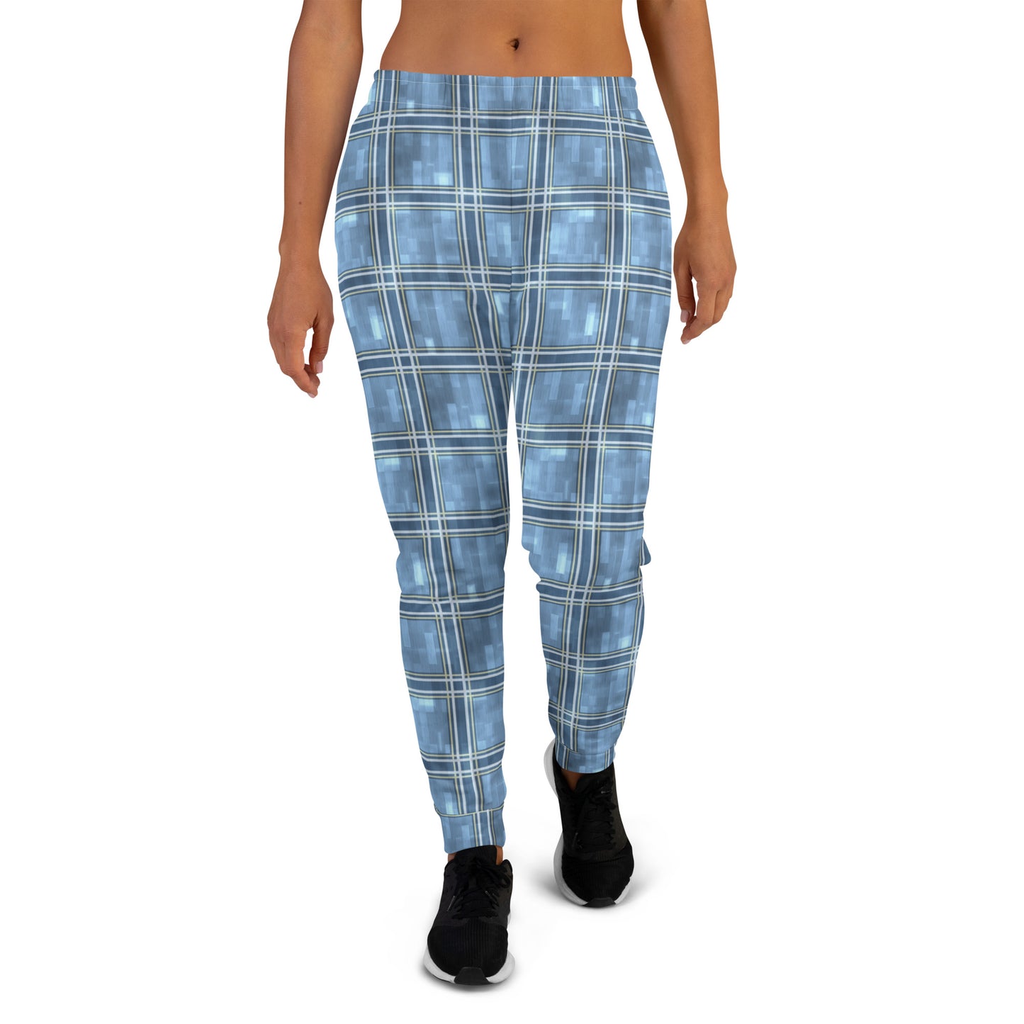 Women's Joggers Windward Blue Plaid