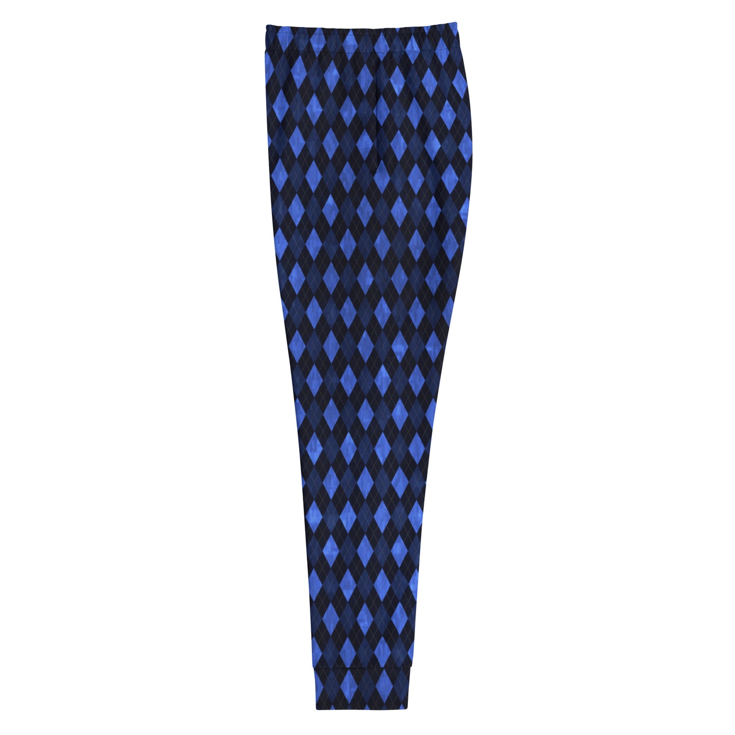 Women's Joggers Blue Argyle