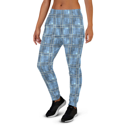 Women's Joggers Windward Blue Plaid