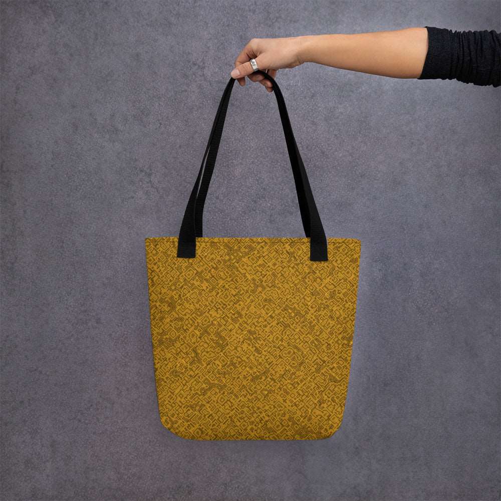 Gold Trace Tote Bag