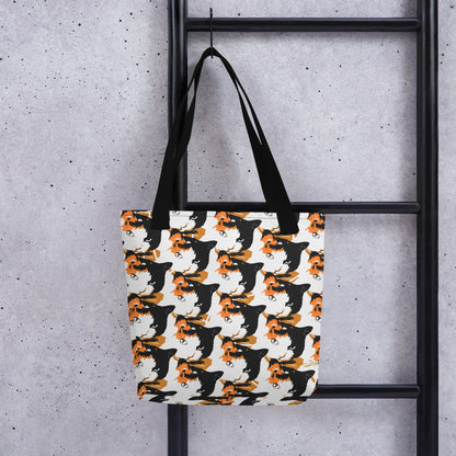 Tote Bag Cat Print