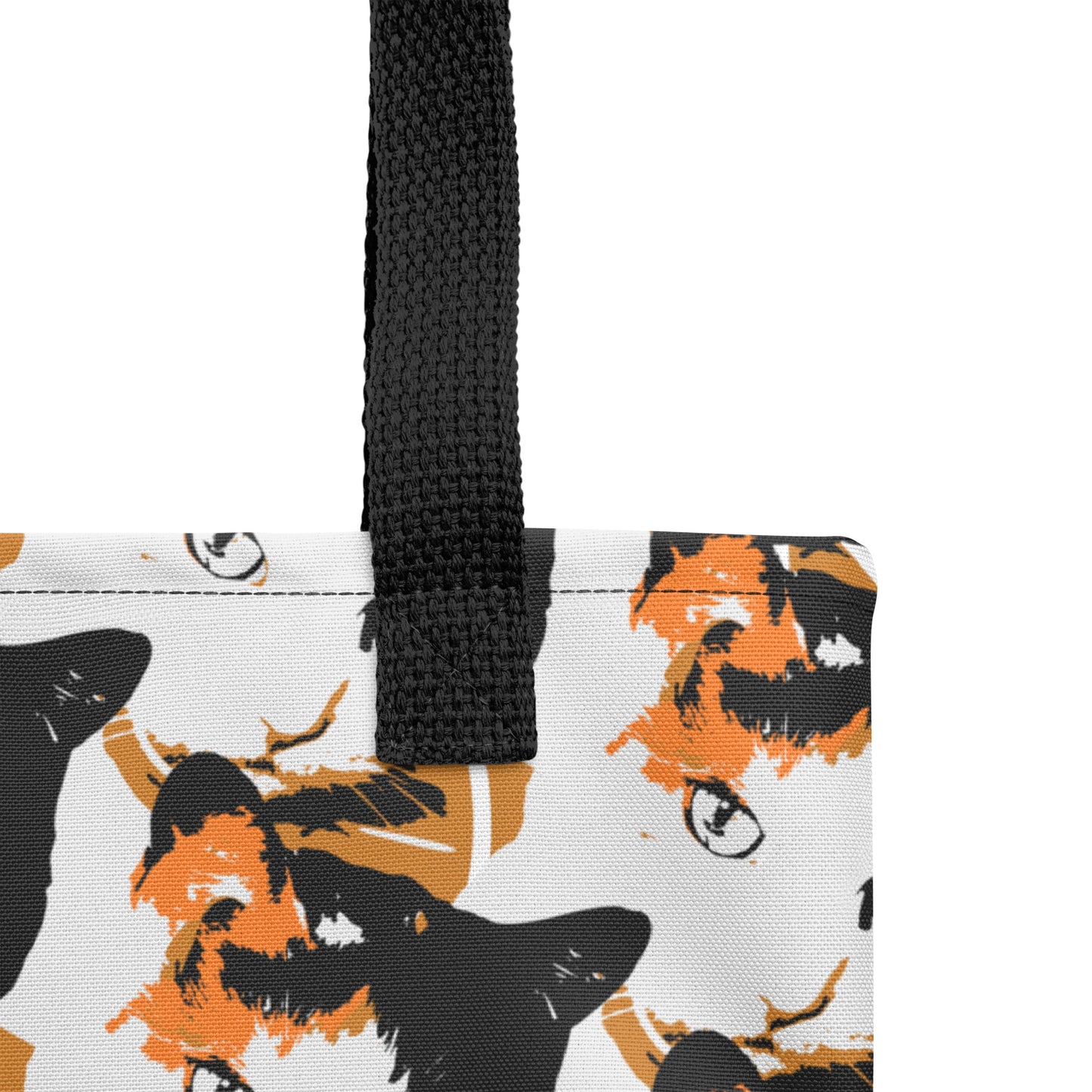 Tote Bag Cat Print