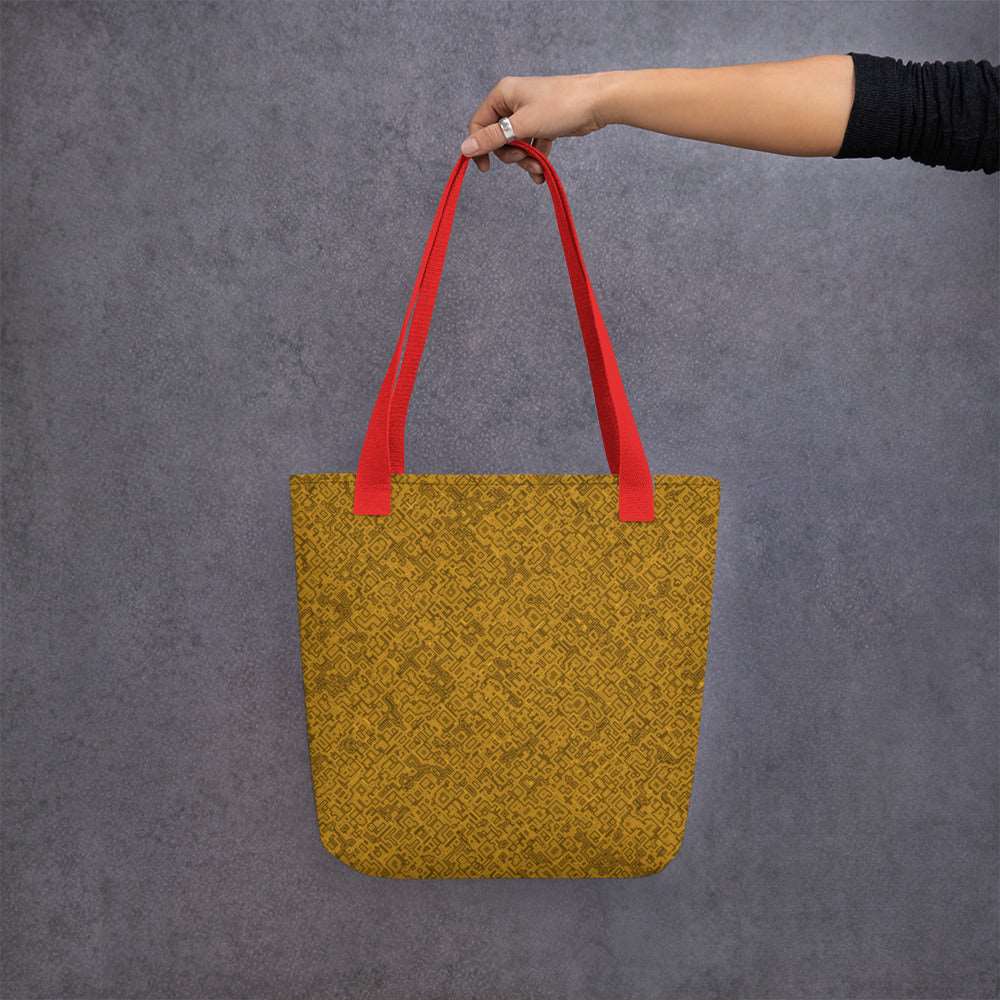 Gold Trace Tote Bag