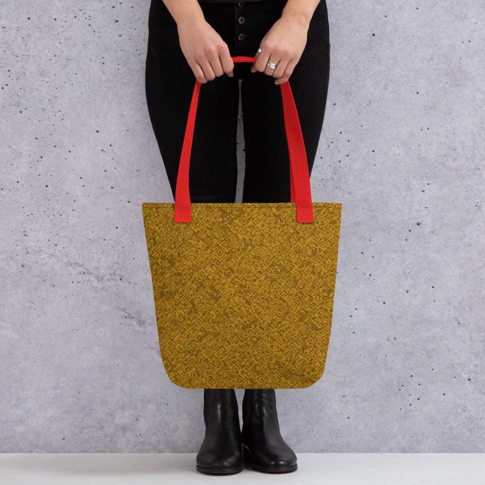 Gold Trace Tote Bag