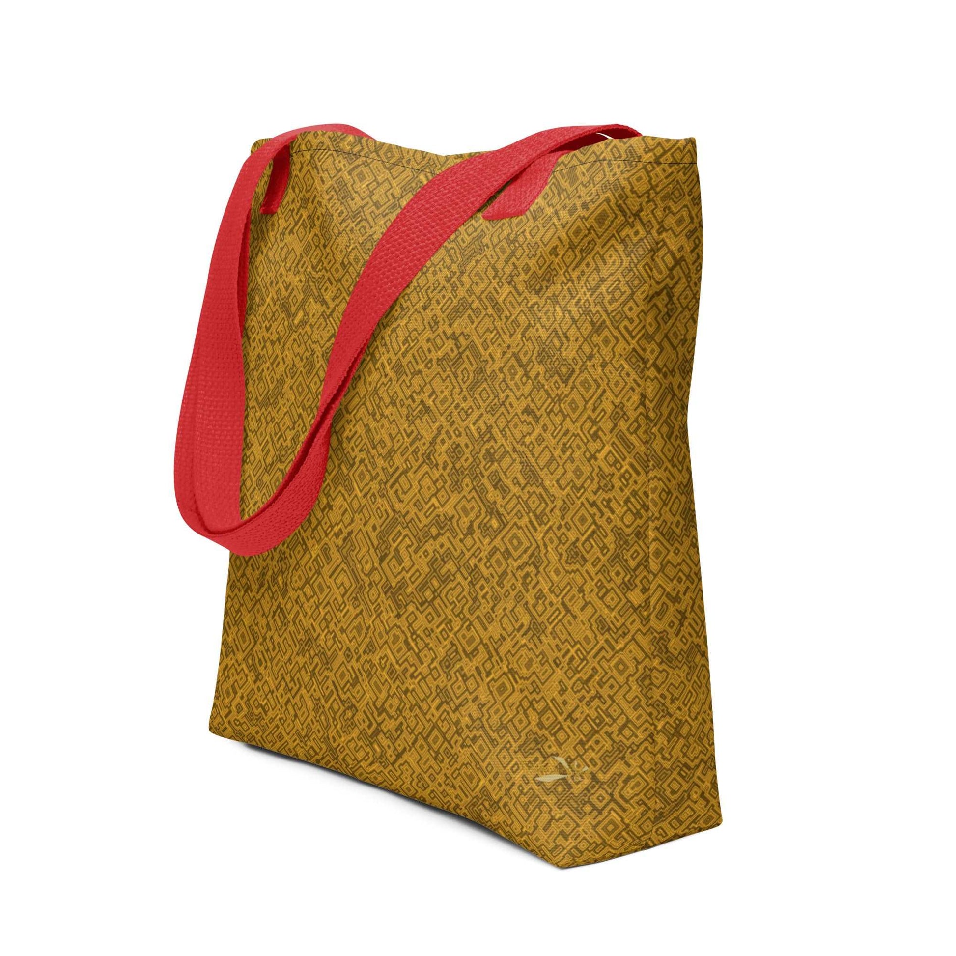 Gold Trace Tote Bag