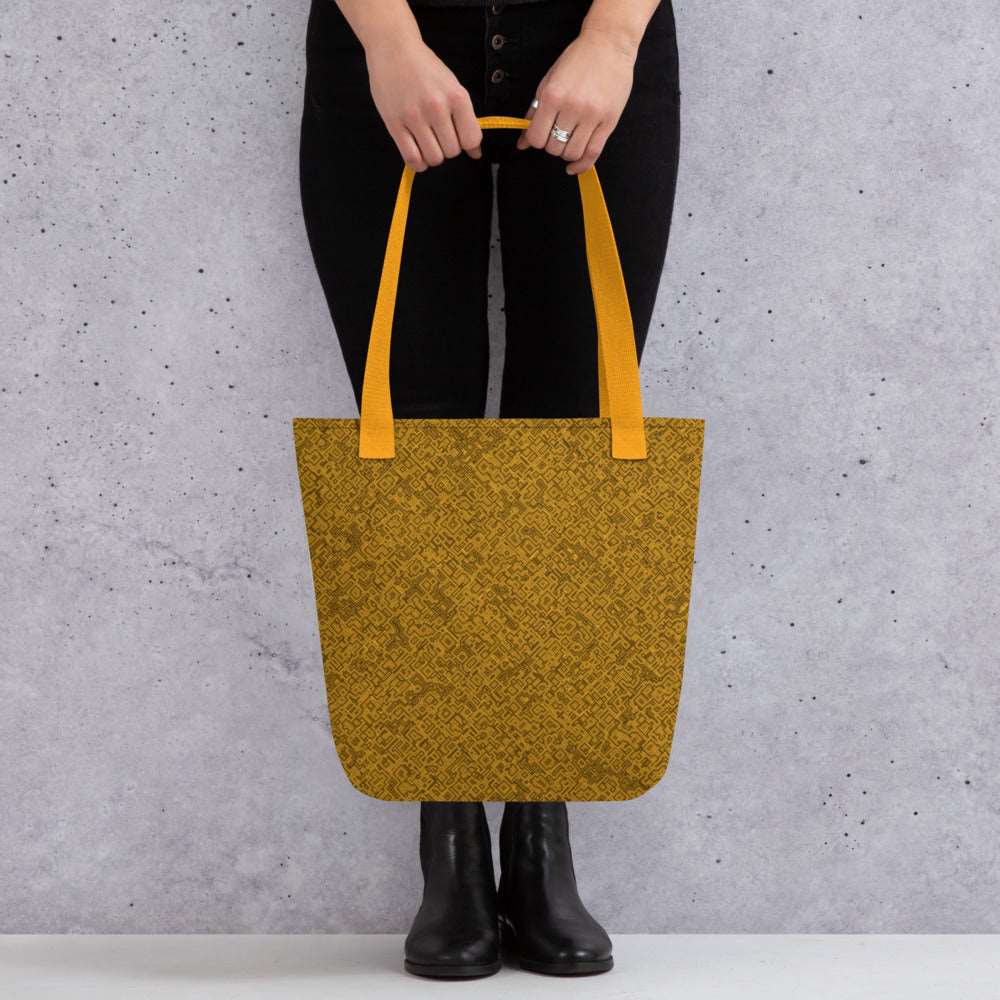 Gold Trace Tote Bag