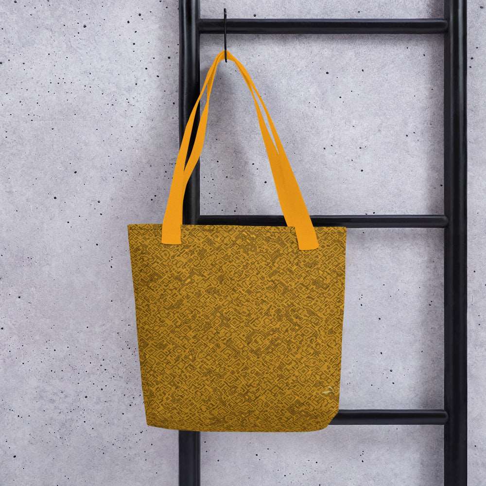 Gold Trace Tote Bag