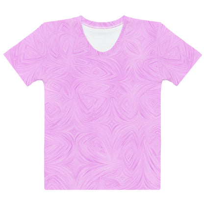 Women's T-Shirt Pink Tie-Dye