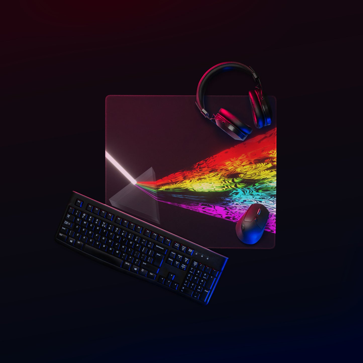 Gaming Mouse Pad Artistic Refraction