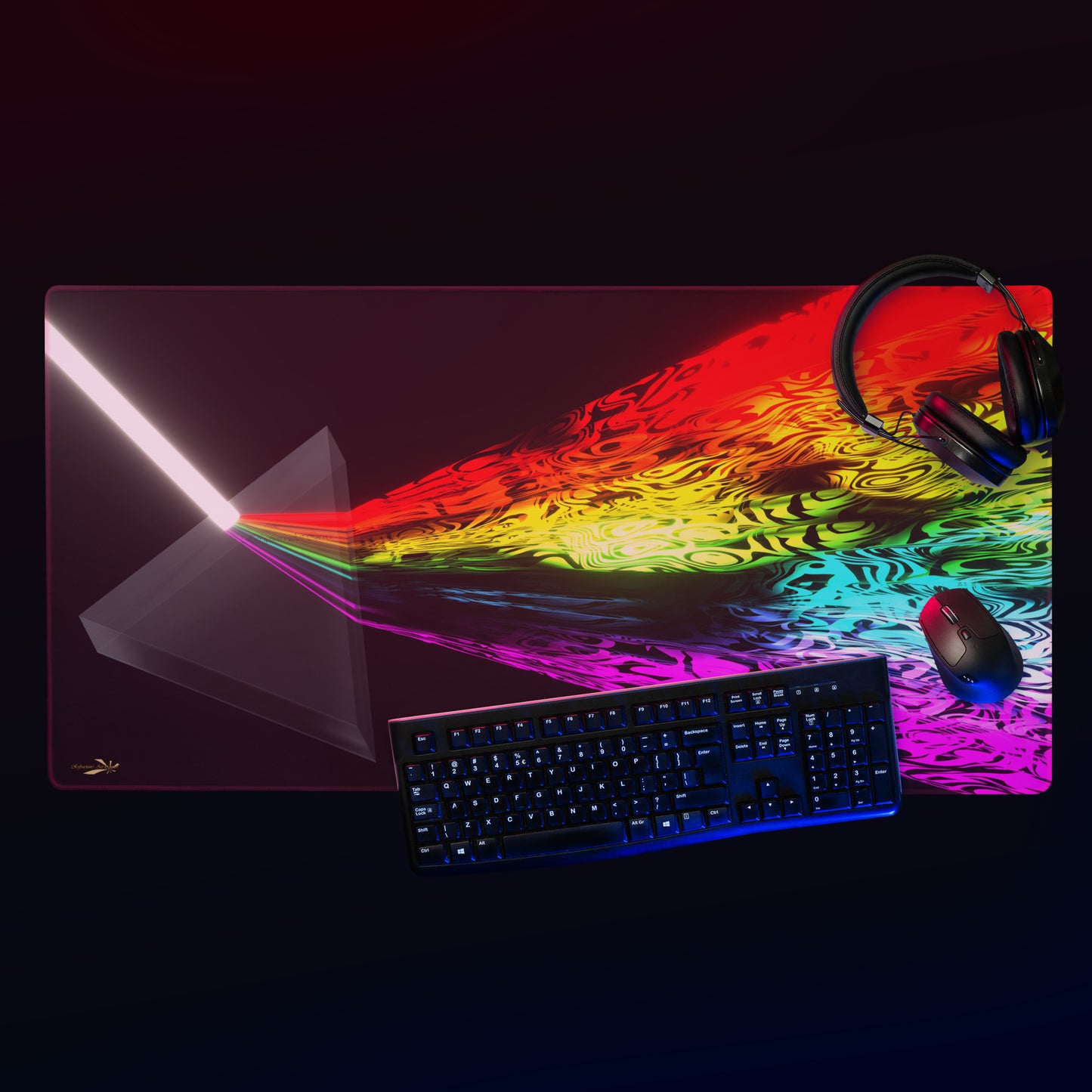 Gaming Mouse Pad Artistic Refraction