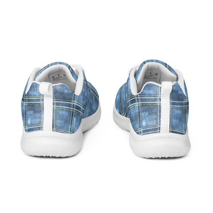 Men’s Athletic Shoes Windward Blue Plaid