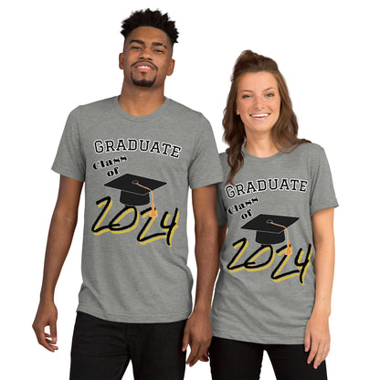 Unisex Tri-Blend T-Shirt Graduate Class of 2024