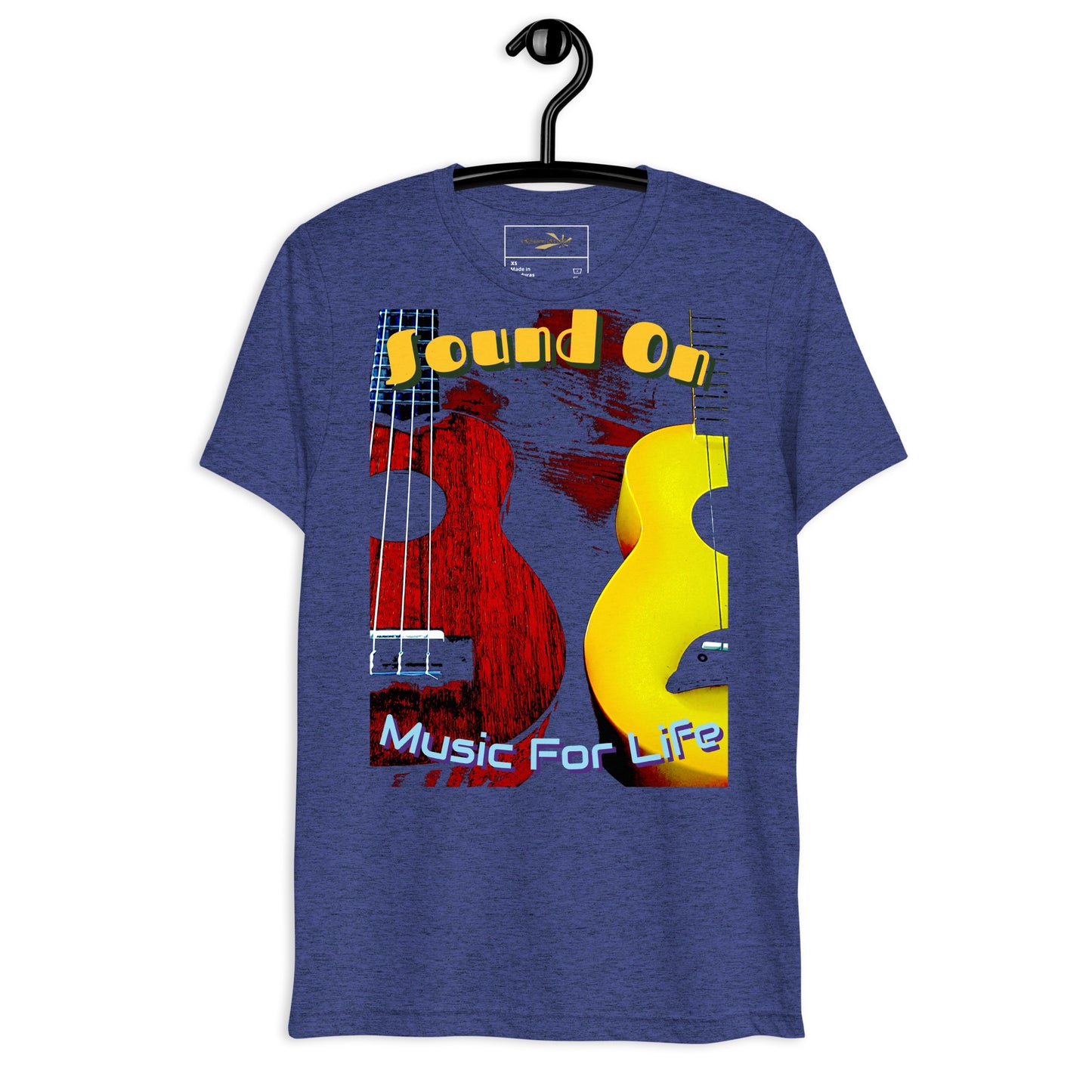 Unisex Tri-Blend T-Shirt Music Graphic