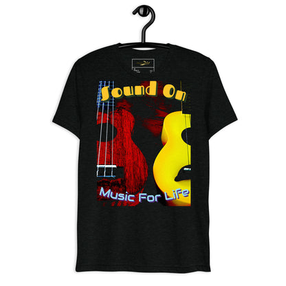 Unisex Tri-Blend T-Shirt Music Graphic