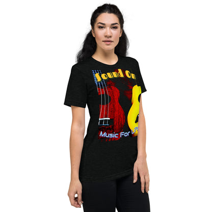 Unisex Tri-Blend T-Shirt Music Graphic