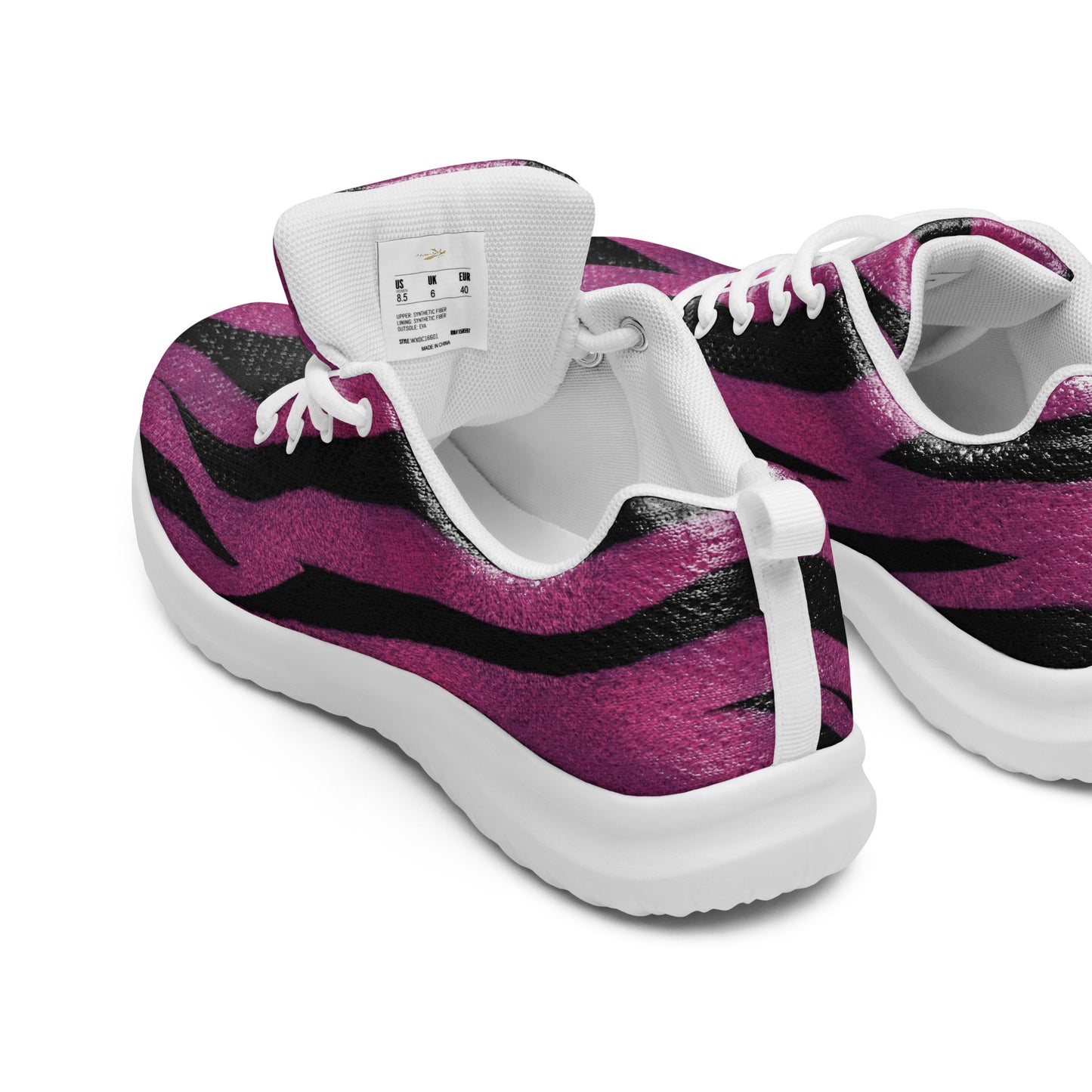 Women’s Athletic Shoes Purple Animal Print