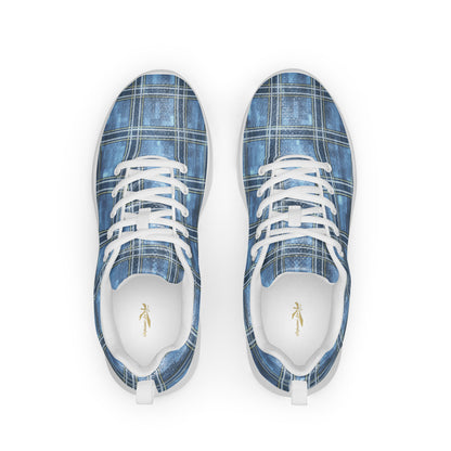 Women’s Athletic Shoes Windward Blue Plaid