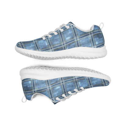 Women’s Athletic Shoes Windward Blue Plaid