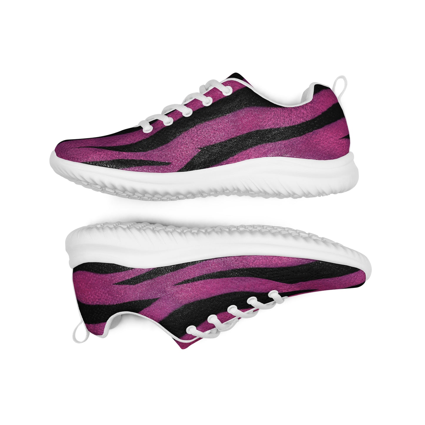 Women’s Athletic Shoes Purple Animal Print