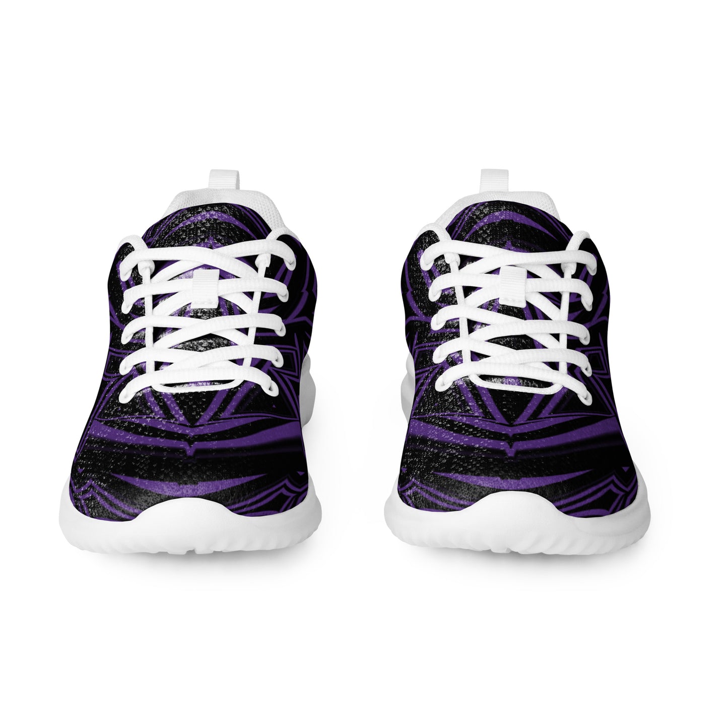 Women’s Athletic Shoes Abstract Geometric Indigo