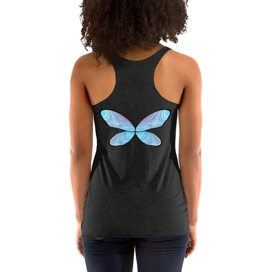 Women's Racerback Tank Fairy Wings