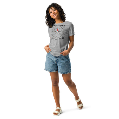 Women's Relaxed T-Shirt Magnetic Personality