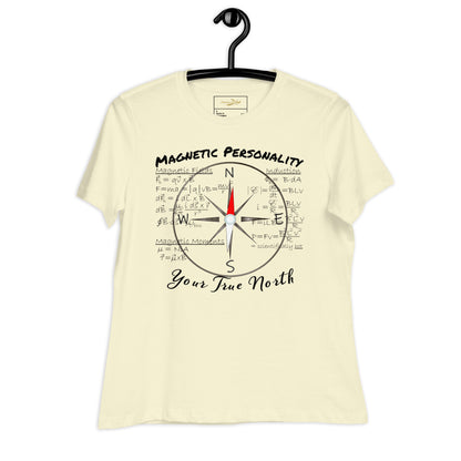 Women's Relaxed T-Shirt Magnetic Personality