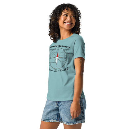 Women's Relaxed T-Shirt Magnetic Personality