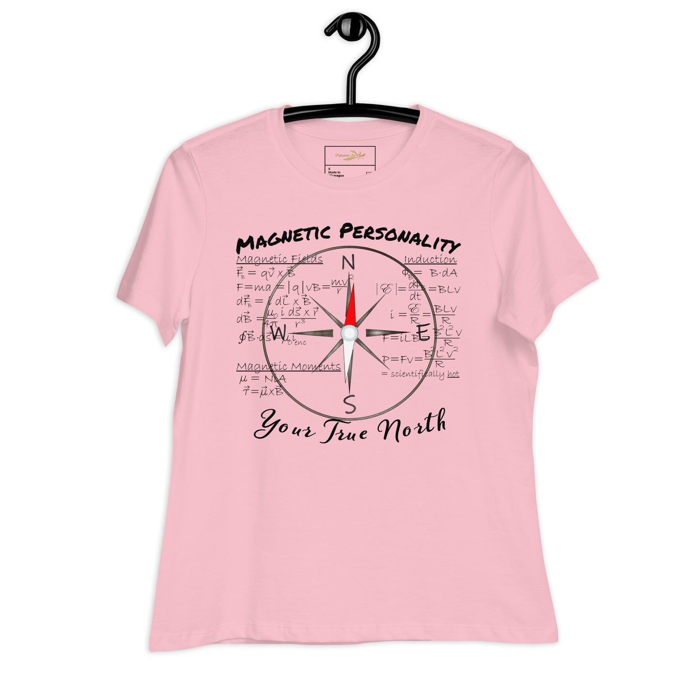 Women's Relaxed T-Shirt Magnetic Personality