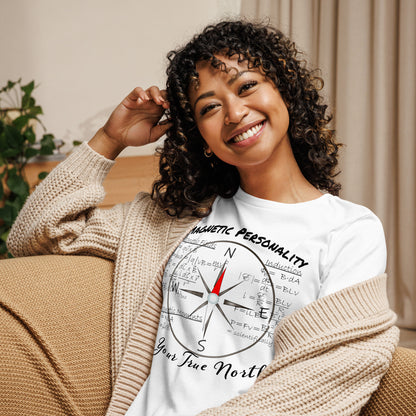 Women's Relaxed T-Shirt Magnetic Personality