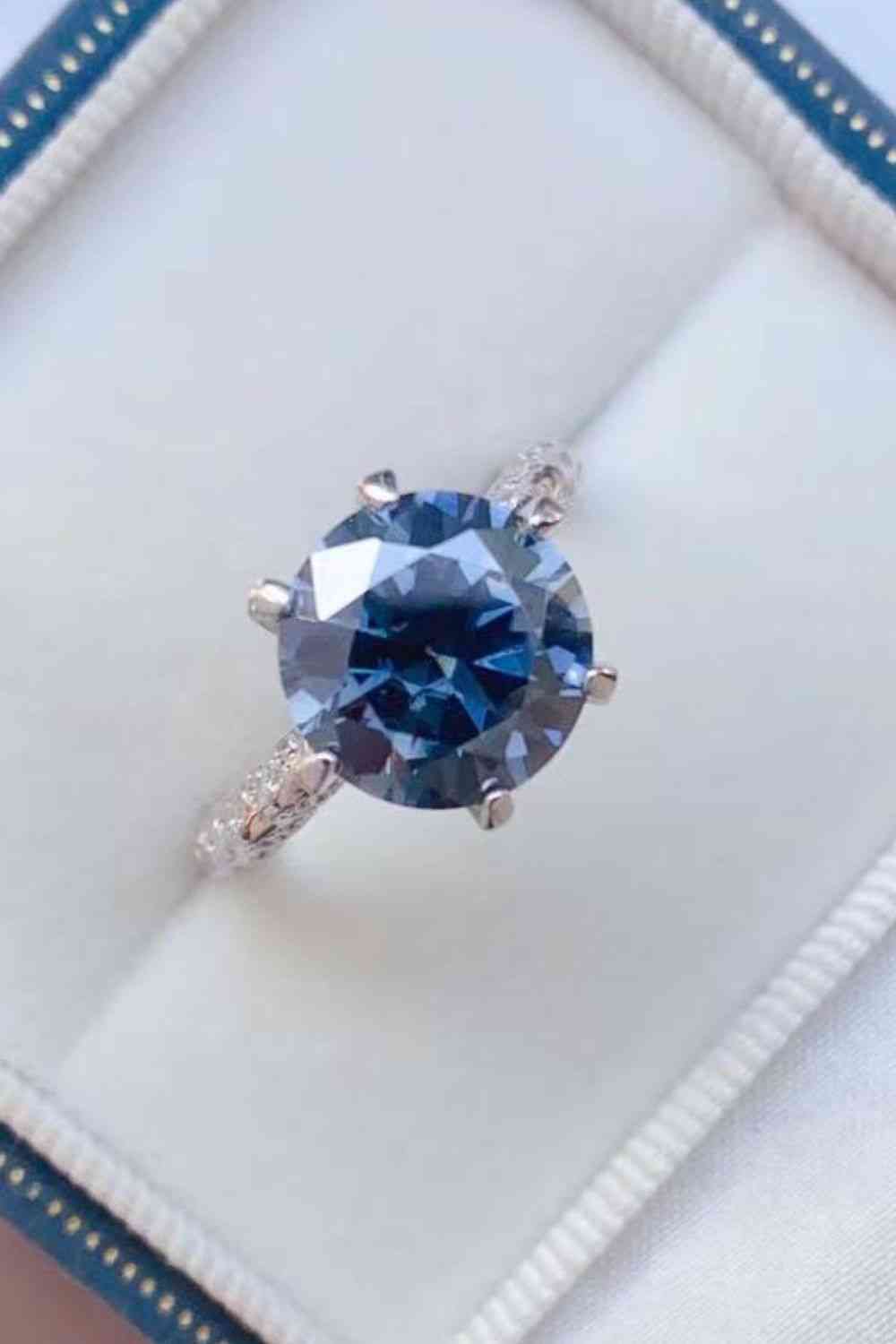 5 Carat Moissanite 925 Sterling Silver Ring